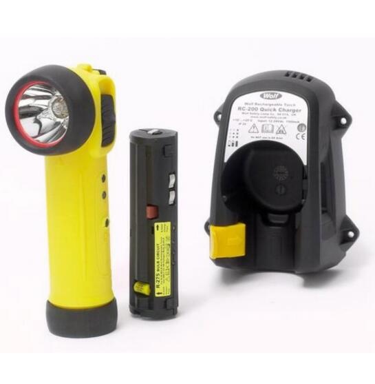 WOLF Rechargeable  Torch R-55H M-40 3XLED MODEL, ZONA 0