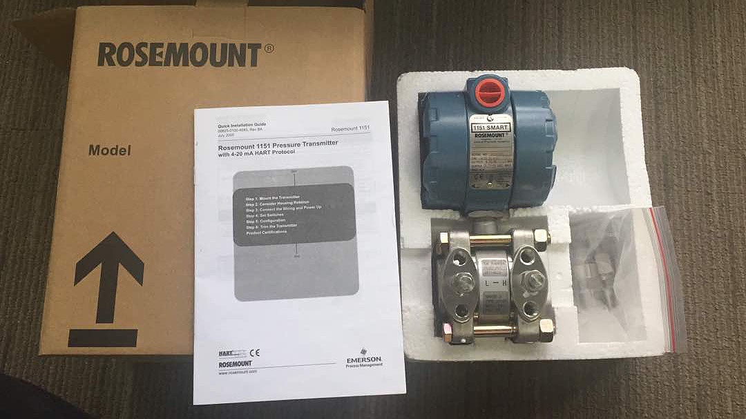 Rosemount Differential Pressure Transmitter